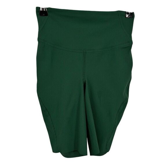 Lululemon Base Pace‎ High-Rise Short 8" Ribbed Nulux Everglade Green Size 2 - Picture 3 of 10